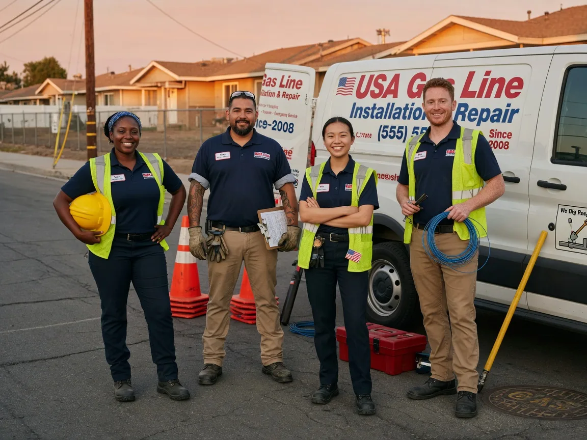 Gas Line Installation company in Le Mars, IA